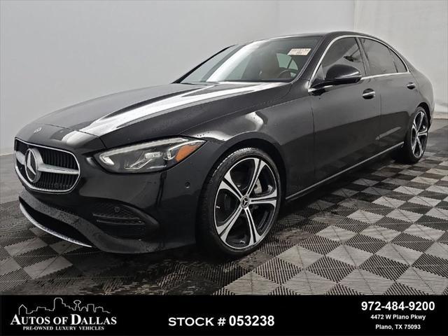 used 2022 Mercedes-Benz C-Class car, priced at $30,880