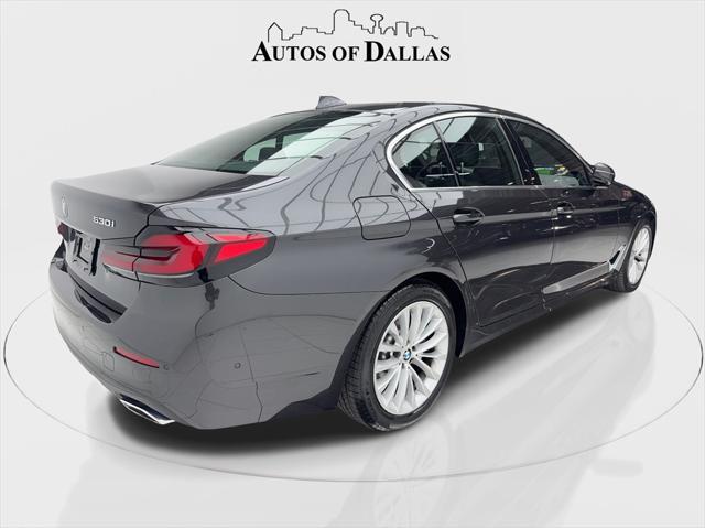 used 2021 BMW 530 car, priced at $27,490