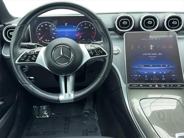 used 2024 Mercedes-Benz C-Class car, priced at $35,880