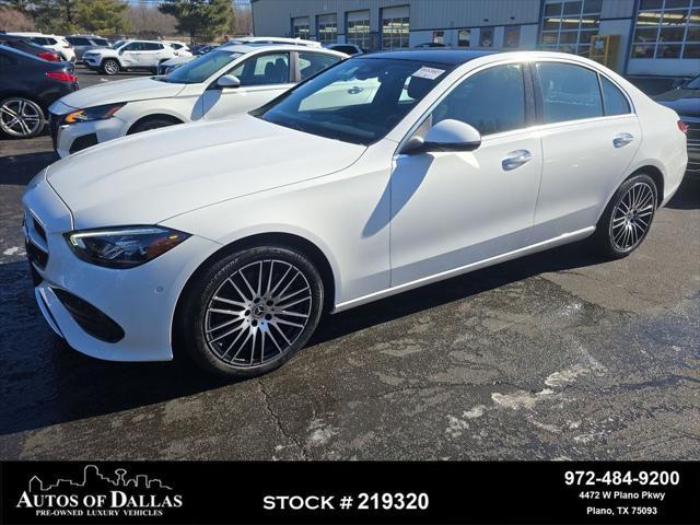 used 2024 Mercedes-Benz C-Class car, priced at $39,490