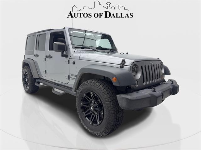 used 2015 Jeep Wrangler Unlimited car, priced at $20,995