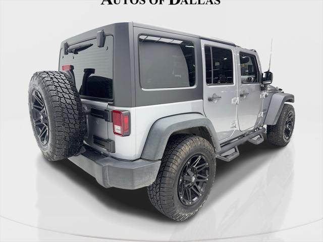 used 2015 Jeep Wrangler Unlimited car, priced at $20,995