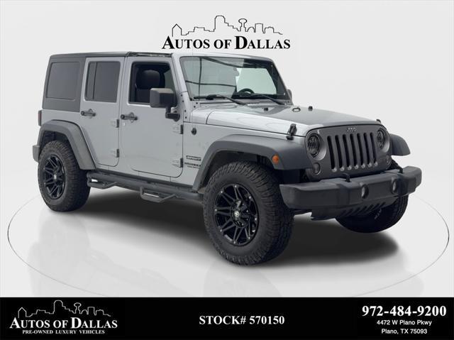 used 2015 Jeep Wrangler Unlimited car, priced at $20,995