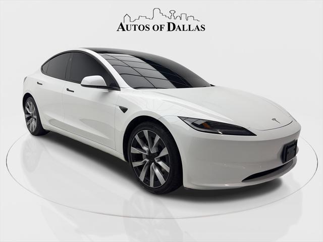 used 2024 Tesla Model 3 car, priced at $37,490