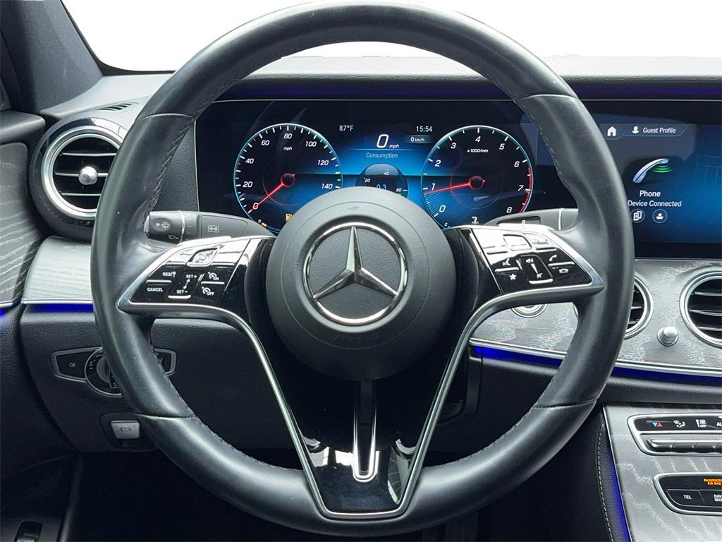 used 2021 Mercedes-Benz E-Class car, priced at $32,880
