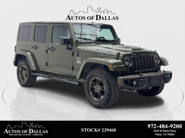 used 2016 Jeep Wrangler Unlimited car, priced at $19,490