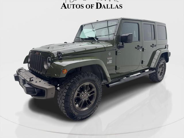 used 2016 Jeep Wrangler Unlimited car, priced at $19,490