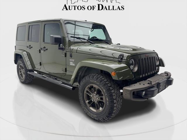 used 2016 Jeep Wrangler Unlimited car, priced at $19,490