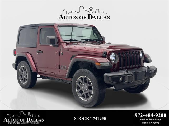 used 2021 Jeep Wrangler car, priced at $28,990