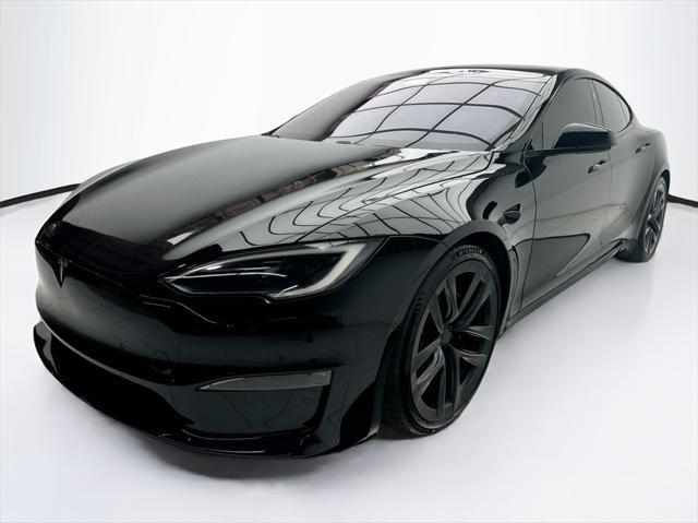 used 2022 Tesla Model S car, priced at $46,490