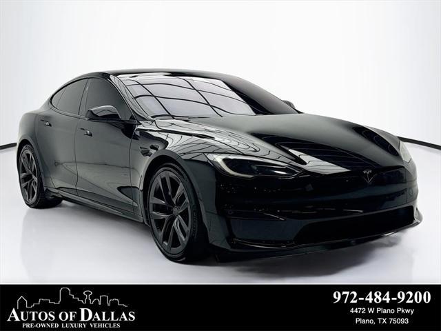 used 2022 Tesla Model S car, priced at $46,490