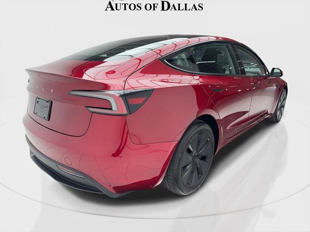 used 2024 Tesla Model 3 car, priced at $33,880