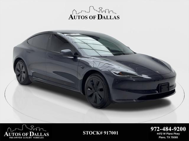 used 2025 Tesla Model 3 car, priced at $35,690