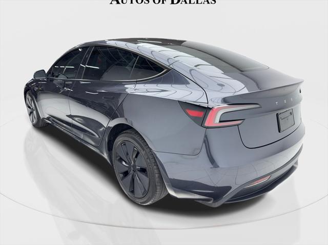 used 2025 Tesla Model 3 car, priced at $35,690