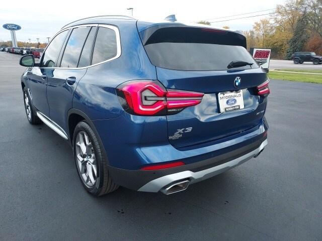 used 2022 BMW X3 car, priced at $30,812