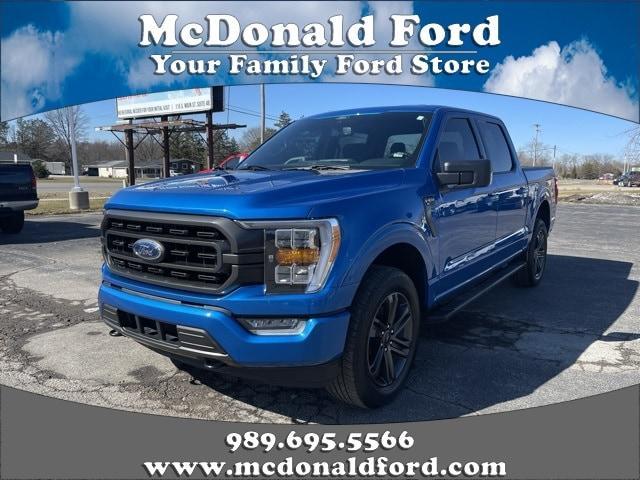 used 2021 Ford F-150 car, priced at $36,401