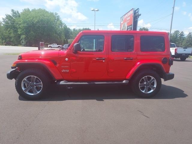 used 2021 Jeep Wrangler Unlimited car, priced at $25,580