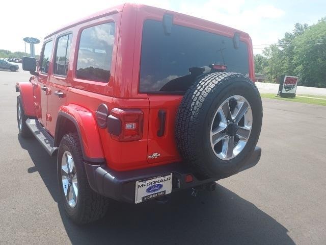 used 2021 Jeep Wrangler Unlimited car, priced at $25,580