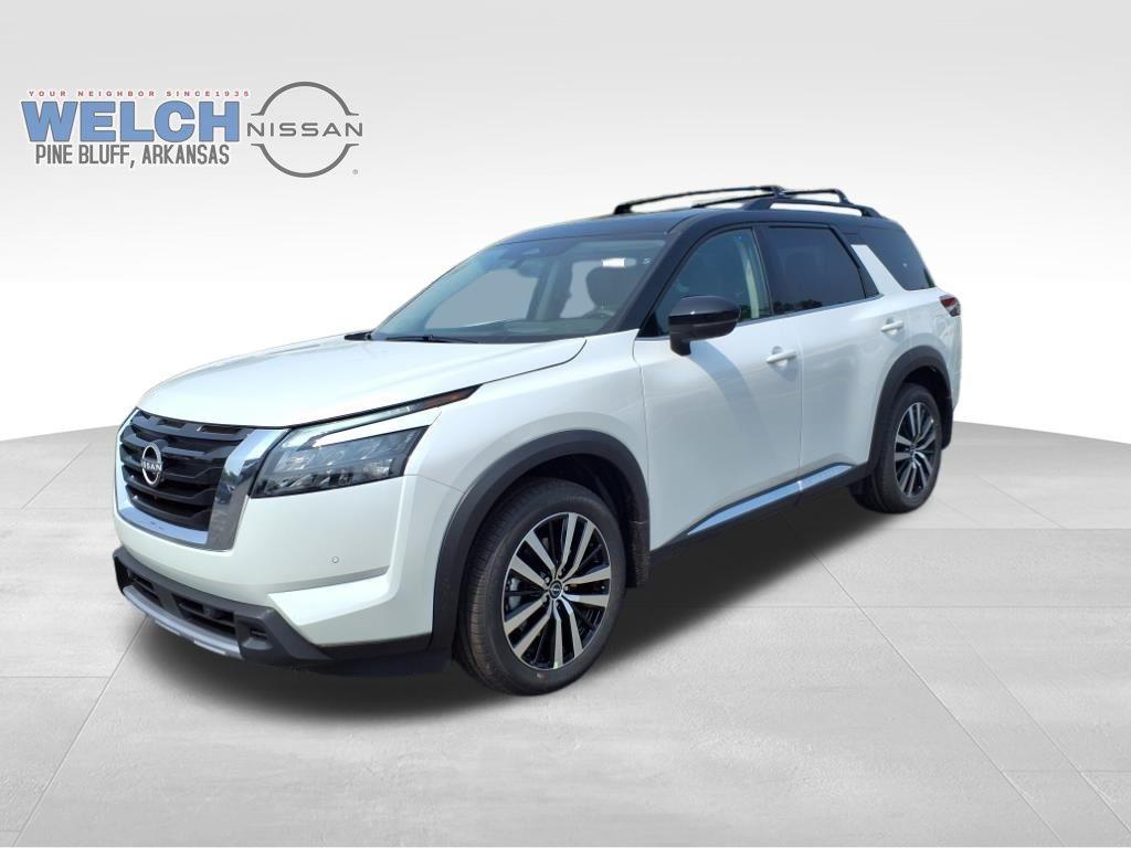 new 2025 Nissan Pathfinder car, priced at $55,034