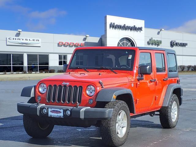 used 2015 Jeep Wrangler Unlimited car, priced at $17,993