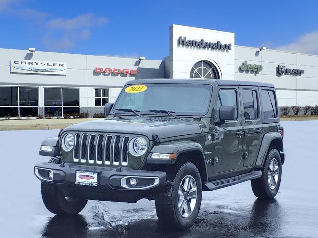 used 2021 Jeep Wrangler Unlimited car, priced at $30,988