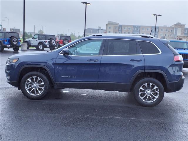 used 2021 Jeep Cherokee car, priced at $27,993