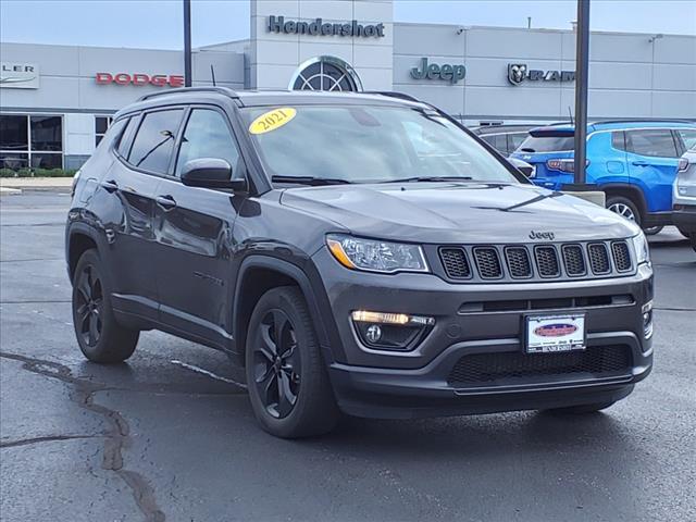 used 2021 Jeep Compass car, priced at $23,993