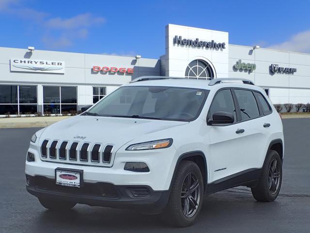 used 2017 Jeep Cherokee car, priced at $15,993