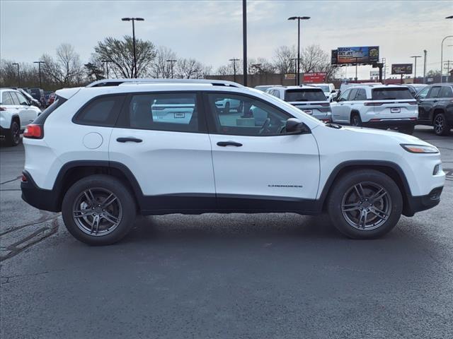 used 2017 Jeep Cherokee car, priced at $15,993