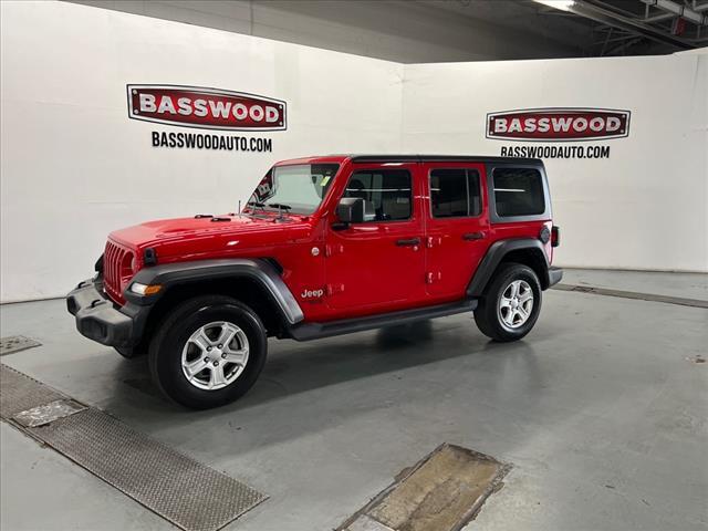 used 2019 Jeep Wrangler Unlimited car, priced at $27,403