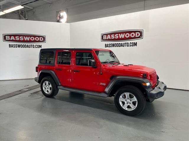 used 2019 Jeep Wrangler Unlimited car, priced at $27,244