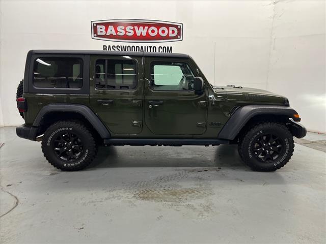 used 2021 Jeep Wrangler Unlimited car, priced at $29,264