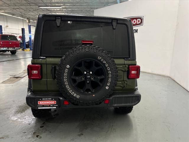 used 2021 Jeep Wrangler Unlimited car, priced at $29,264