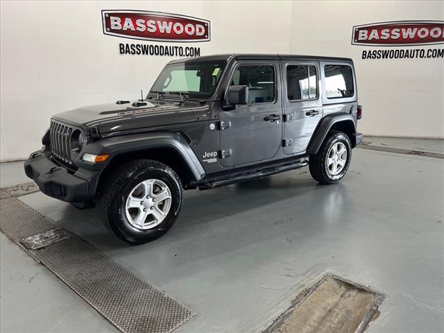 used 2019 Jeep Wrangler Unlimited car, priced at $24,340