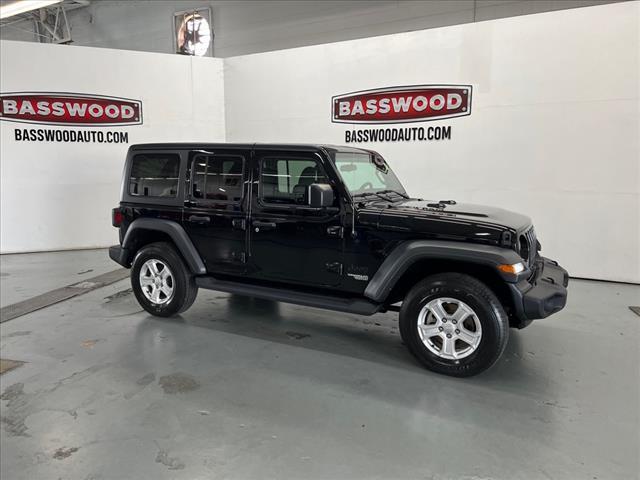 used 2021 Jeep Wrangler Unlimited car, priced at $31,518