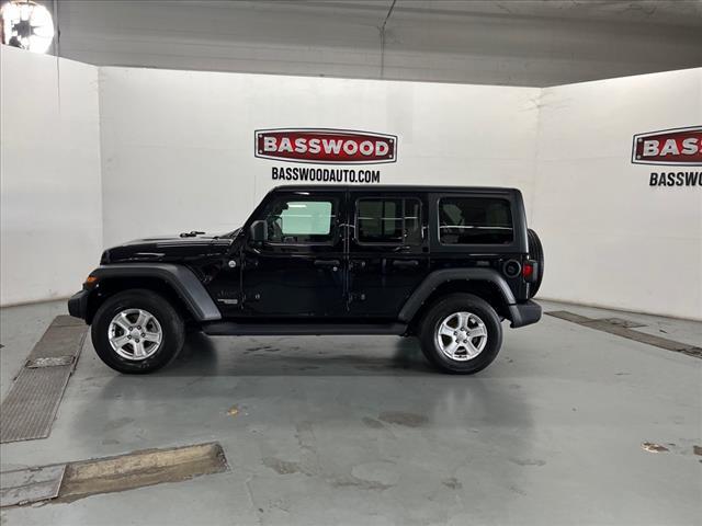 used 2021 Jeep Wrangler Unlimited car, priced at $31,518