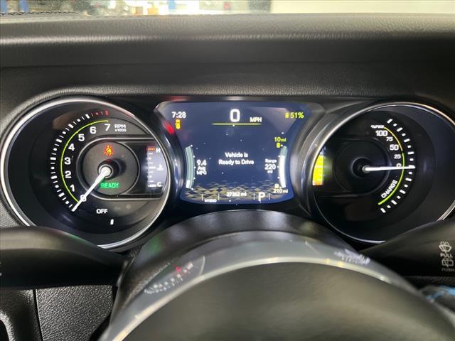 used 2021 Jeep Wrangler Unlimited 4xe car, priced at $36,613
