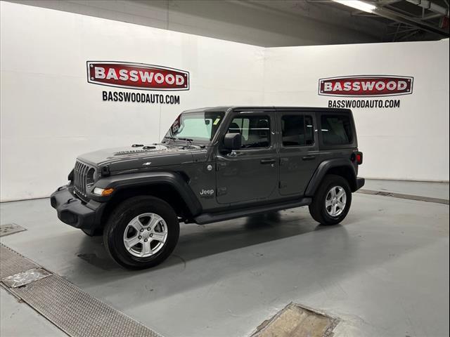 used 2020 Jeep Wrangler Unlimited car, priced at $31,930