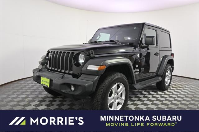 used 2019 Jeep Wrangler car, priced at $22,377