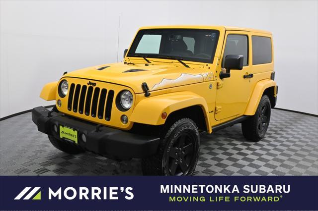 used 2015 Jeep Wrangler car, priced at $17,927