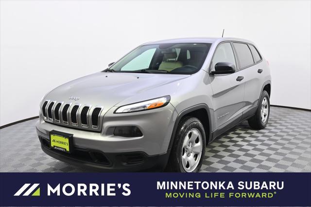 used 2016 Jeep Cherokee car, priced at $13,377