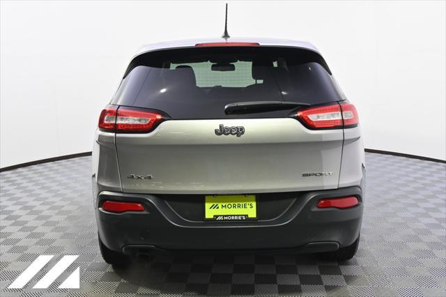 used 2016 Jeep Cherokee car, priced at $14,237