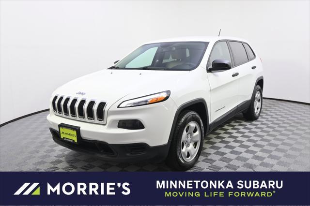used 2017 Jeep Cherokee car, priced at $16,877