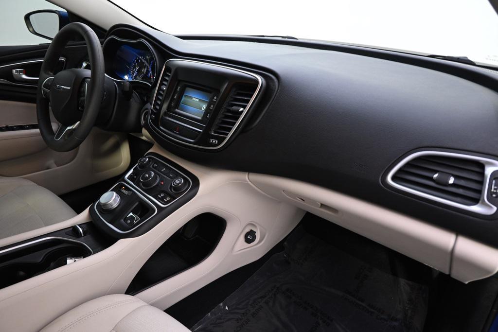 used 2016 Chrysler 200 car, priced at $16,495