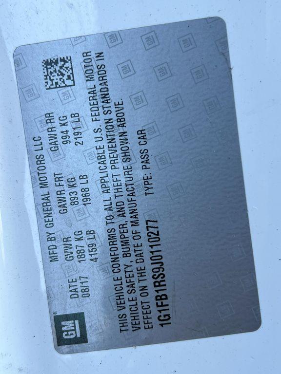 used 2018 Chevrolet Camaro car, priced at $13,000