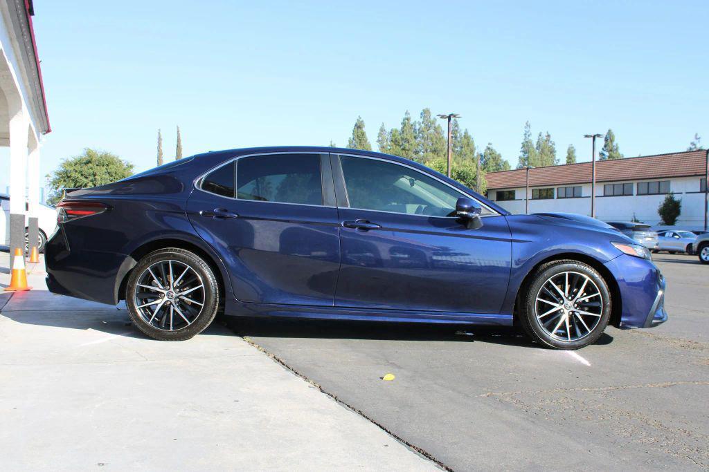used 2022 Toyota Camry car, priced at $18,500