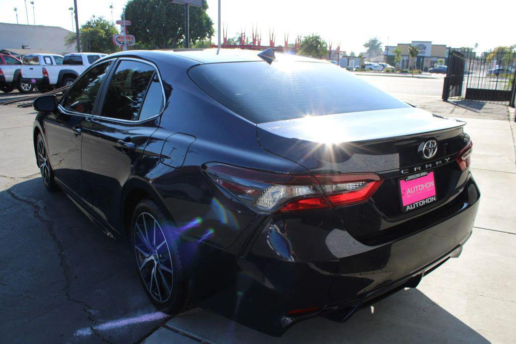 used 2022 Toyota Camry car, priced at $18,500