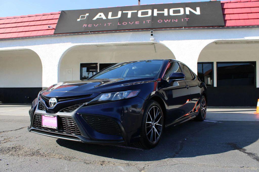 used 2022 Toyota Camry car, priced at $18,500