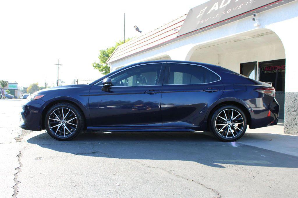 used 2022 Toyota Camry car, priced at $18,500