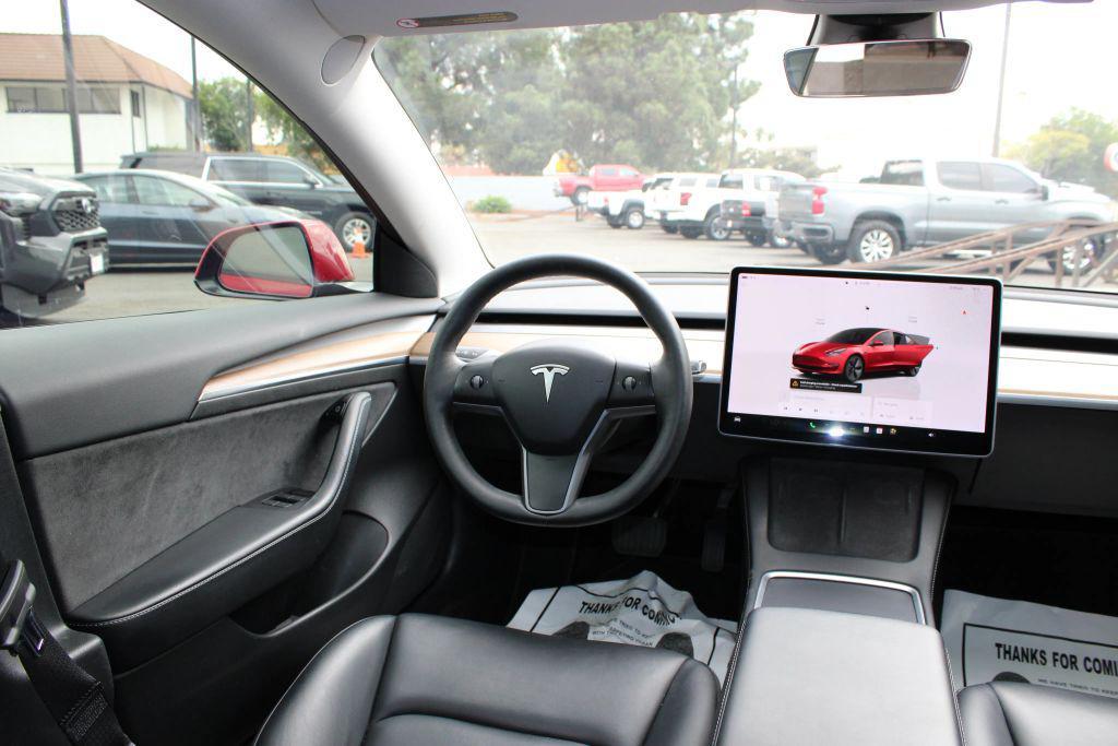 used 2022 Tesla Model 3 car, priced at $24,600